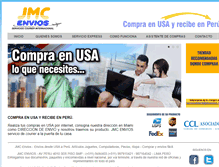 Tablet Screenshot of jmcenvios.com